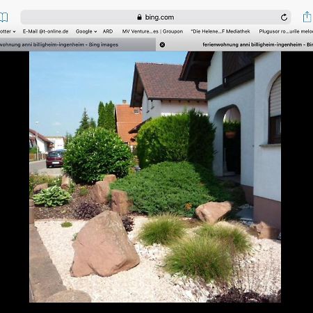 „Ferienwohnung Anni“ Billigheim-Ingenheim Extérieur photo