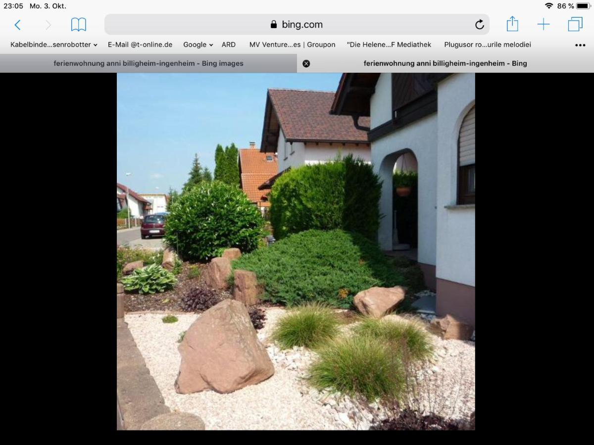 „Ferienwohnung Anni“ Billigheim-Ingenheim Extérieur photo